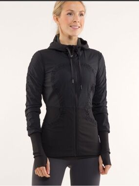 Vintage Lululemon Dance Studio Jacket Black Size 8 Like new